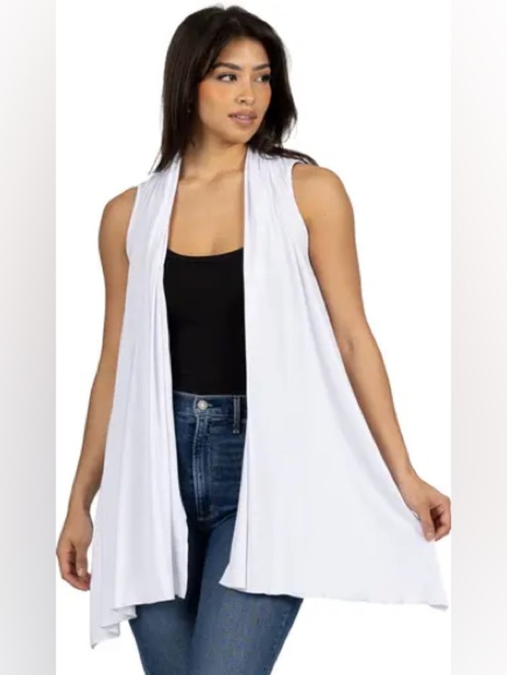 420. Vintage Y2K American Eagle Outfitters Women’s White Knit Cardigan Size M